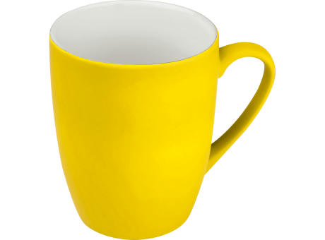 Tasse aus Porzellan, außen gummiert, 300ml JUDYTA
