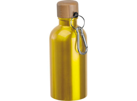 Edelstahltrinkflasche mit Karabiner, 400ml MARILYN