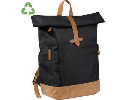 RPET Rucksack mit Korkboden DAGMAR