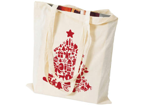 Baumwolltasche mit weihnachtlichem Motiv GIOVANNI
