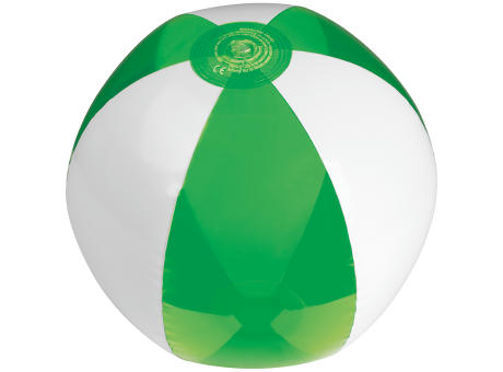 Strandball bicolour farbig/transparent MARGARETHE