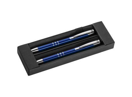 Schreibset mit Kugelschreiber und Druckbleistift aus Metall KELLY