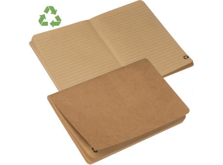 A5 Notizbuch aus Recycling Papier  BENEDETTO