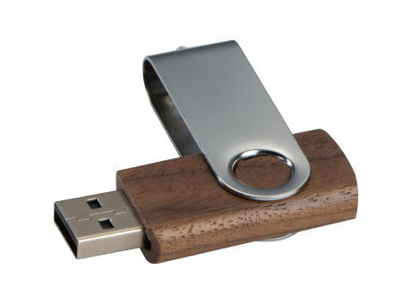 USB Stick aus dunklem Holz 8GB RUTA