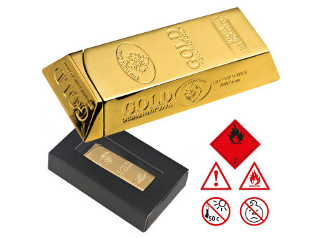 Automatik Feuerzeug Goldbarren WHITNEY
