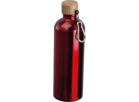 Edelstahltrinkflasche mit Karabiner, 750ml RUTH