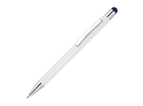 Kugelschreiber aus Aluminium mit gummierter Oberfläche JEAN