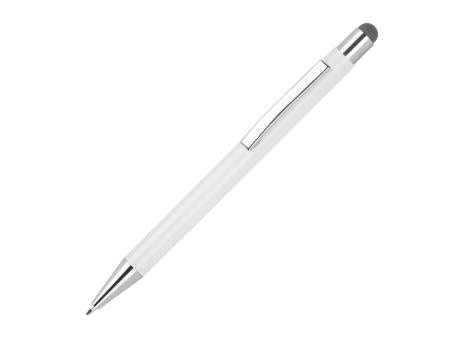 Kugelschreiber aus Aluminium mit gummierter Oberfläche JEAN