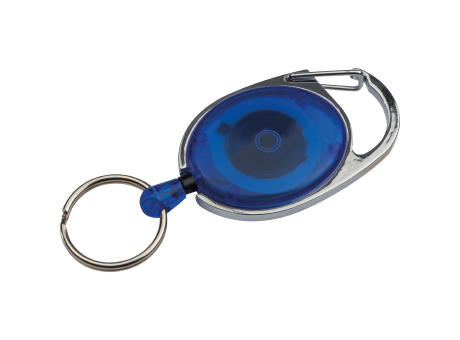 Schlüsselanhänger mit Karabiner und ausziehbarem Schlüsselring DIANA