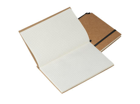 Notizbuch mit Umschlag aus Karton FELIX