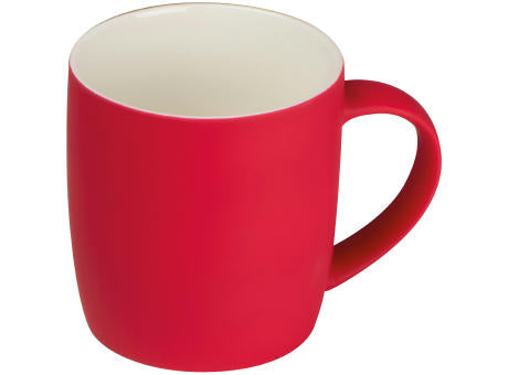 Tasse aus Porzellan, außen gummiert, 300ml ULF