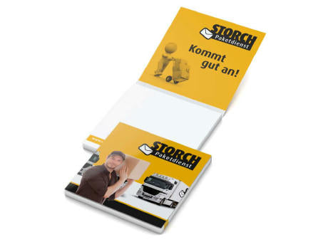 Haftnotizblock Cover Karton Format mittel Karton-Umschlag