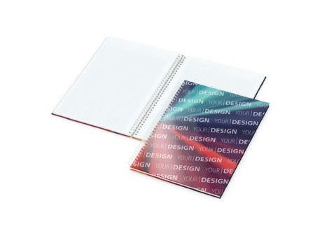 Notizbuch Spiralbindung Bizz-Book 80 Blatt Hardcover individuell bedruckt