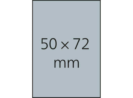 Haftnotizblock Basic 50 × 72 mm Format klein