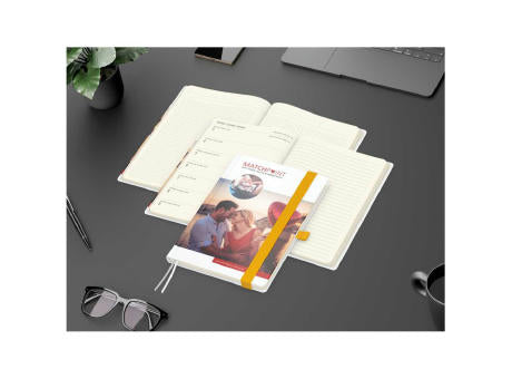 Wochenkalender links + Notizen rechts Match-Hybrid Papier-Hardcover A5
