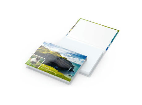 Haftnotizblock Hardcover Dublin Format mittelgroß 100 Haftzettel