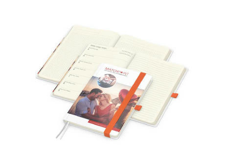 Wochenkalender links + Notizen rechts Match-Hybrid Papier-Hardcover A5