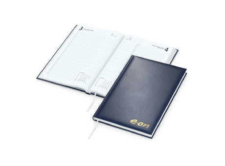 Tageskalender Basic Mo.–Fr. je 1 Seite 320 Seiten Kunstleder-Hardcover