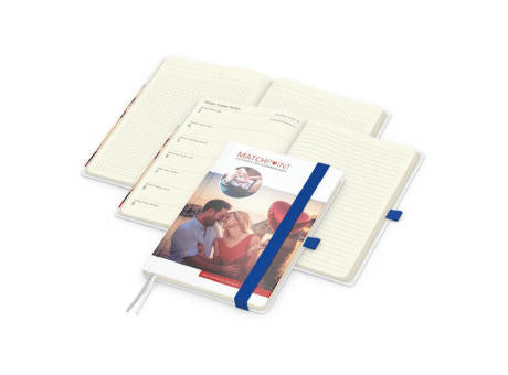 Wochenkalender links + Notizen rechts Match-Hybrid Papier-Hardcover A5