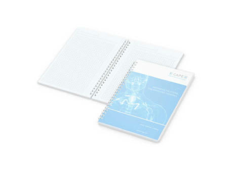 Notizbuch Spiralbindung Bizz-Book 80 Blatt Titel individuell bedruckt