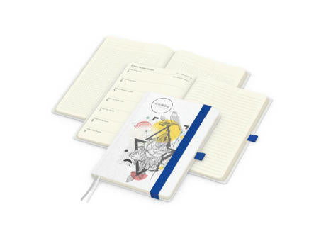 Wochenkalender links + Notizen rechts Match-Hybrid Papier-Hardcover A5