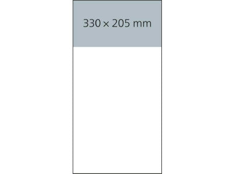 3-Monatskalender Mehrblock Medium Light 3 Werbung am Kopf