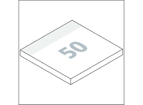 Haftnotizblock Basic 100 × 97 mm Format groß