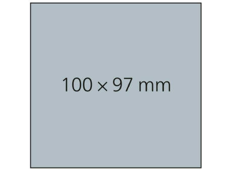 Haftnotizblock Basic 100 × 97 mm Format groß