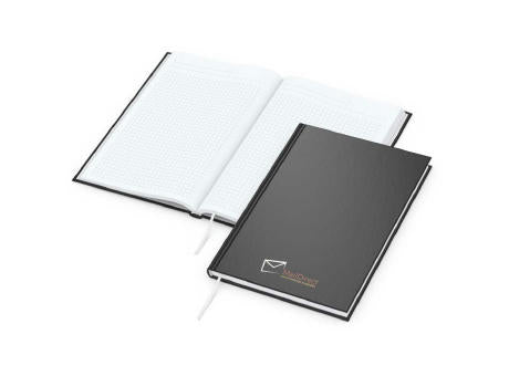 Notizbuch Note-Book Ecken spitz Hardcover matt-farbig