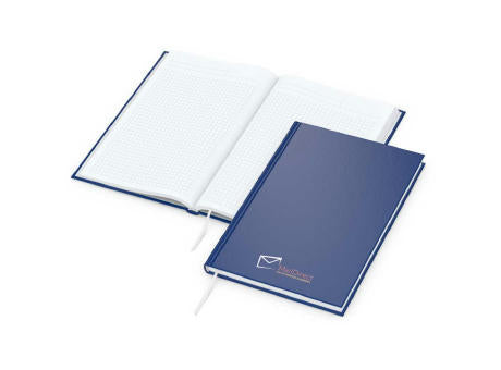 Notizbuch Note-Book Ecken spitz Hardcover matt-farbig
