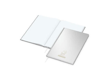 Notizbuch Note-Book Ecken spitz Hardcover matt-farbig
