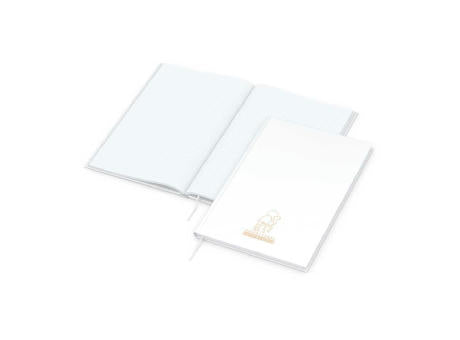 Notizbuch Note-Book Ecken spitz Hardcover matt-farbig