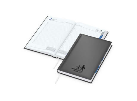Tageskalender Manager Monatsregister Mo.–So. je 1 Seite Kunstleder-Hardcover