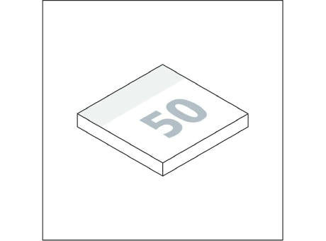 Haftnotizblock Basic 72 × 72 mm Format quadratisch
