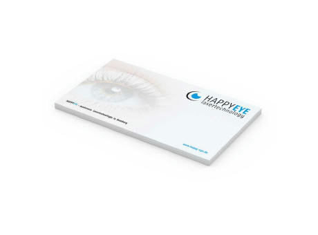 Haftnotizblock Basic 125 × 72 mm Format länglich