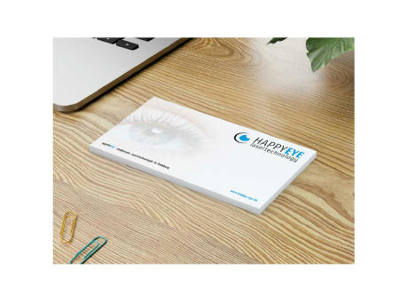 Haftnotizblock Basic 125 × 72 mm Format länglich