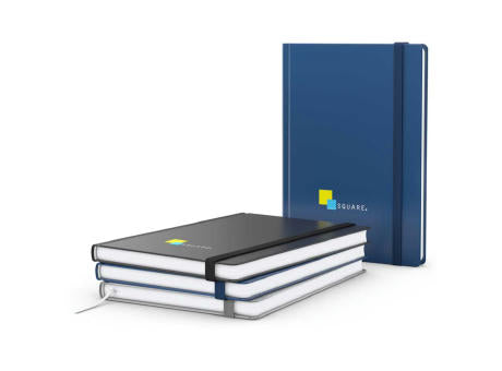 Notizbuch Hardcover Easy-Book EXPRESS Vollkaro Gummiband schmal A5