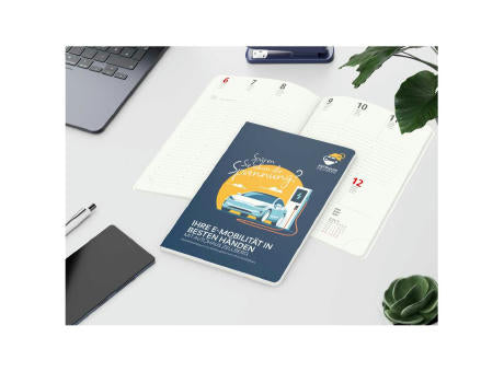 Wochenkalender Prestige-Flexx RECYCLING A5 Naturkarton-Softcover individuell
