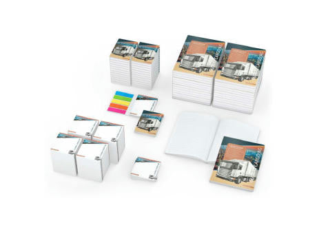 Spar-Set Soft-Notes 300 Haftnotizen Notizbücher mit Softcover