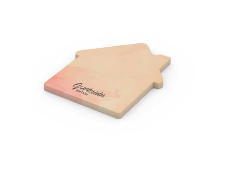 Haftnotizblock Form 100 × 72 mm formgestanzt