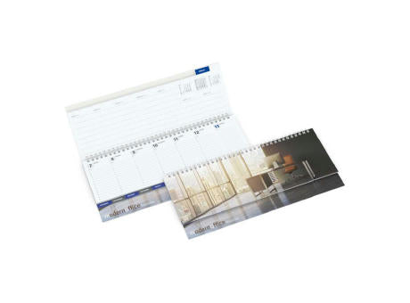 Tisch-Querkalender Master Monatsregister EXPRESS 1 Woche = 2 Seiten 8–21 Uhr