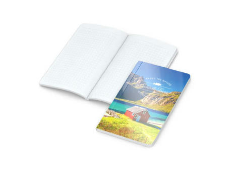 Notizbuch Copy-Book Umfang klein Karton-Softcover individuell bedruckt