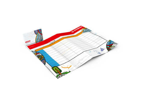 Faltplan Concept-Card Small 85 × 55 mm Karton-Umschlag