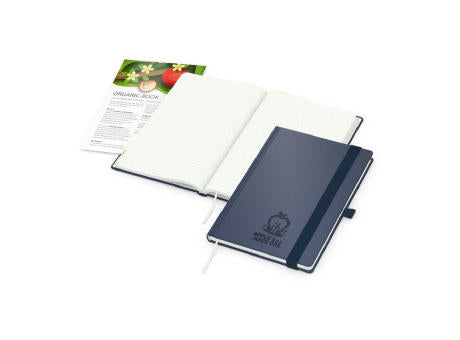 Notizbuch Organic-Book RECYCLING Apfelleder-Hardcover farbig A5