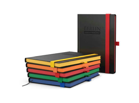 Notizbuch Hardcover Color-Book Ausstattung farbig