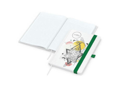 Notizbuch Match-Book Naturpapier-Hardcover individuell bedruckt