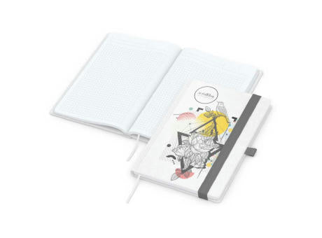 Notizbuch Match-Book Naturpapier-Hardcover individuell bedruckt
