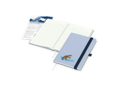 Notizbuch Ocean-Book RECYCLING rPET-Hardcover farbig A5