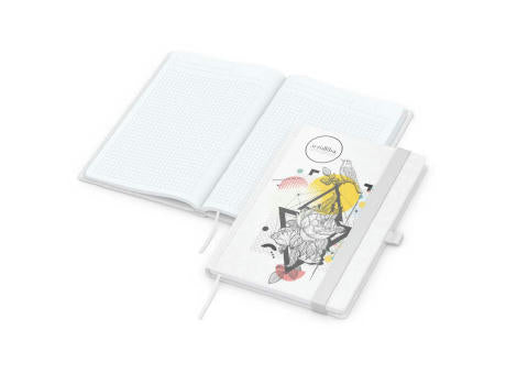 Notizbuch Match-Book Naturpapier-Hardcover individuell bedruckt
