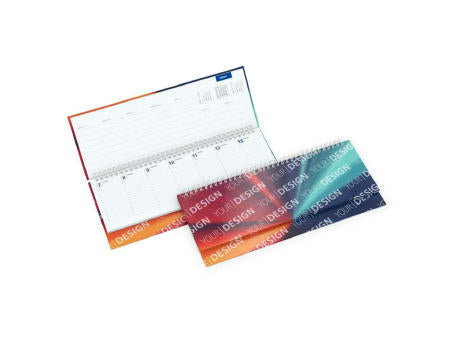 Tisch-Querkalender Master 1 Woche = 2 Seiten 8–21 Uhr